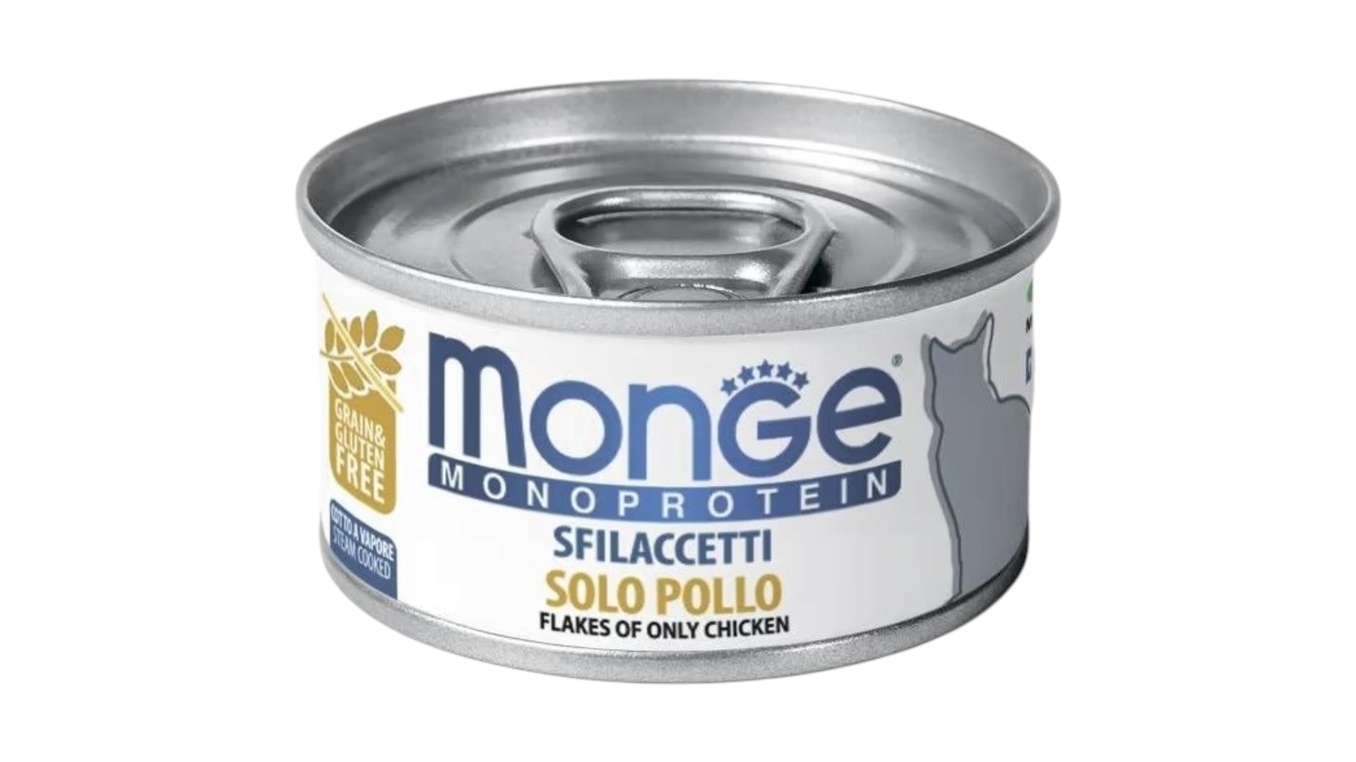 Monge Cat Monoprotein pişik yemi toyuqlu, 80 q