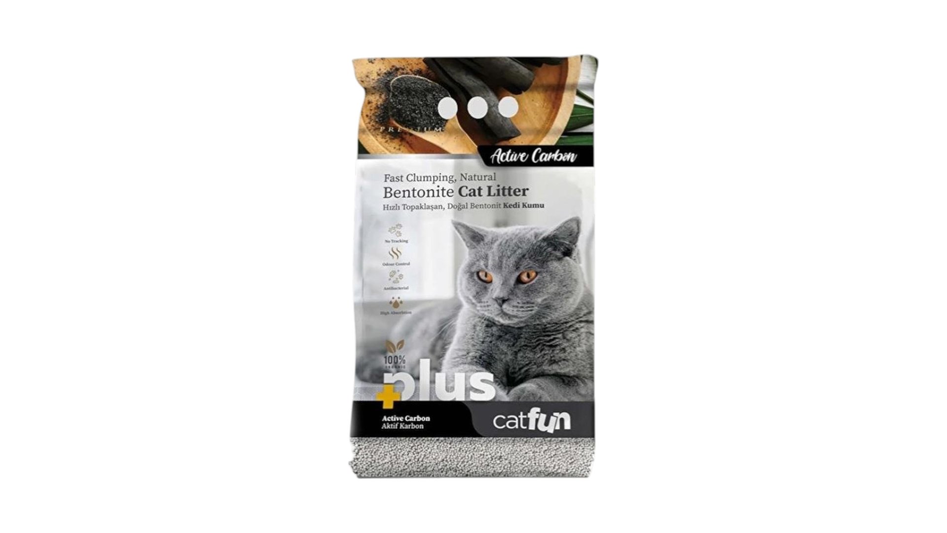 Catfun Plus 5 L üçün Aktiv Karbon qumu