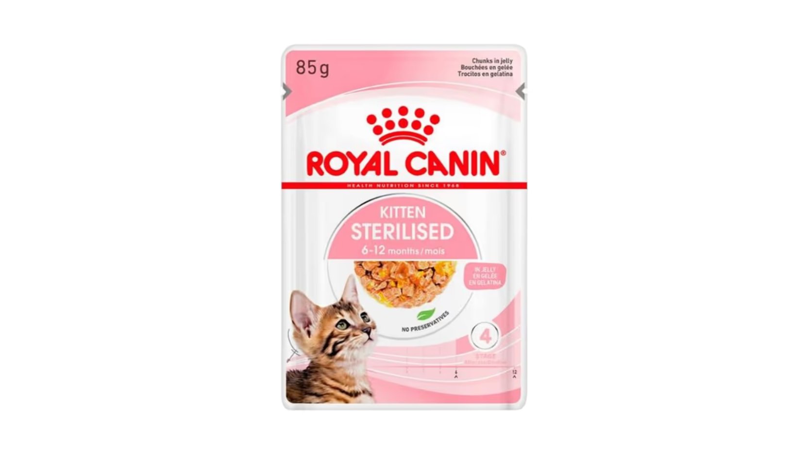 Royal Canin Kitten Sterilised Jele 85 qr