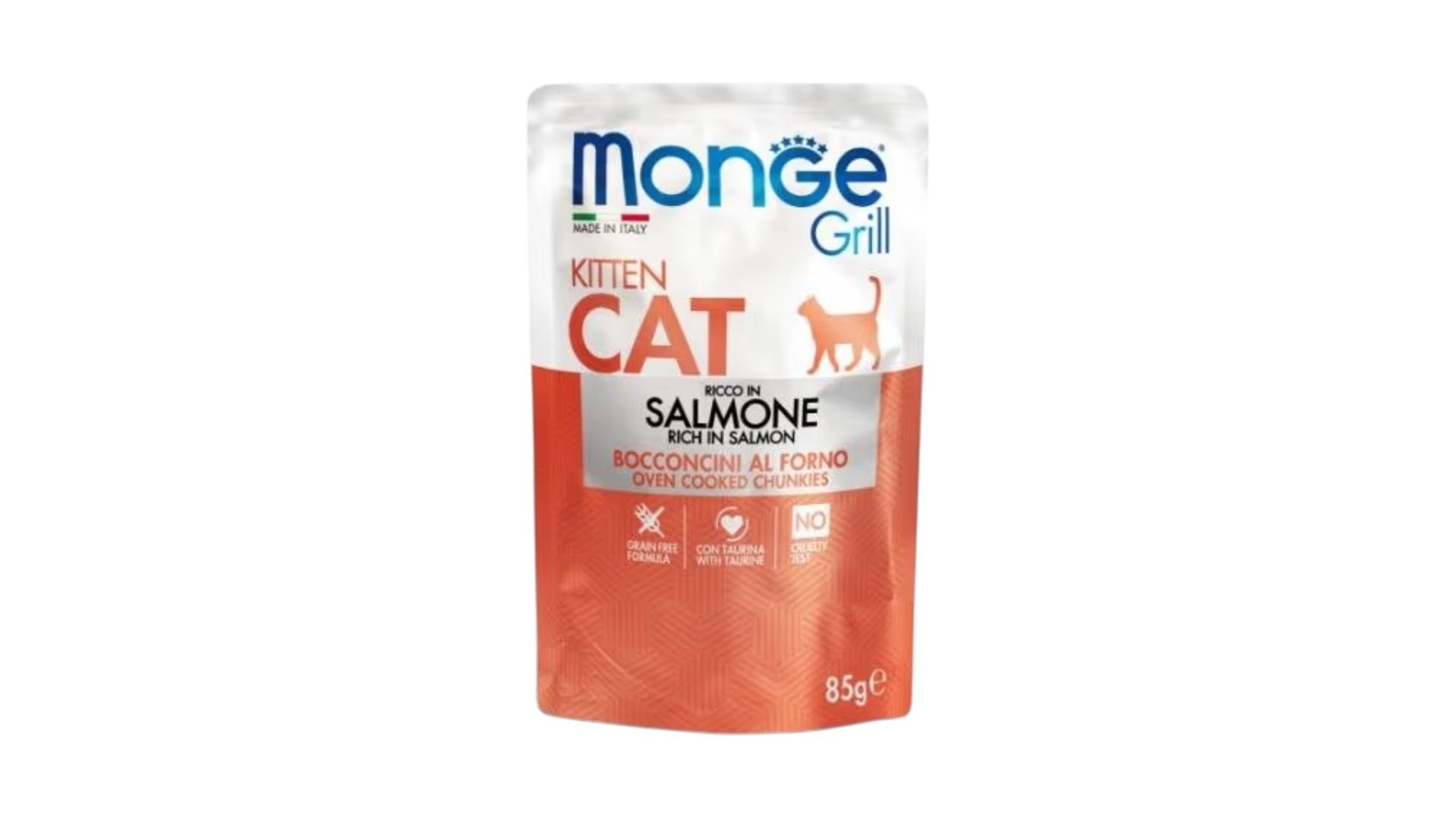 Monge Grill Kitten Food with Salmon 85gr