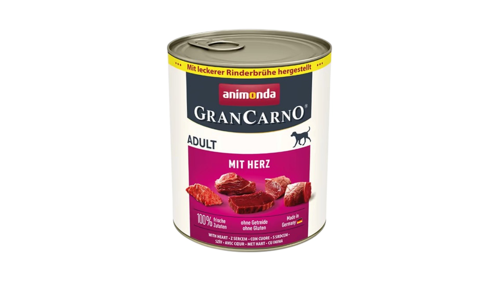 Animonda GranCarno Konserv Adult Dog Mit Herz 800 g