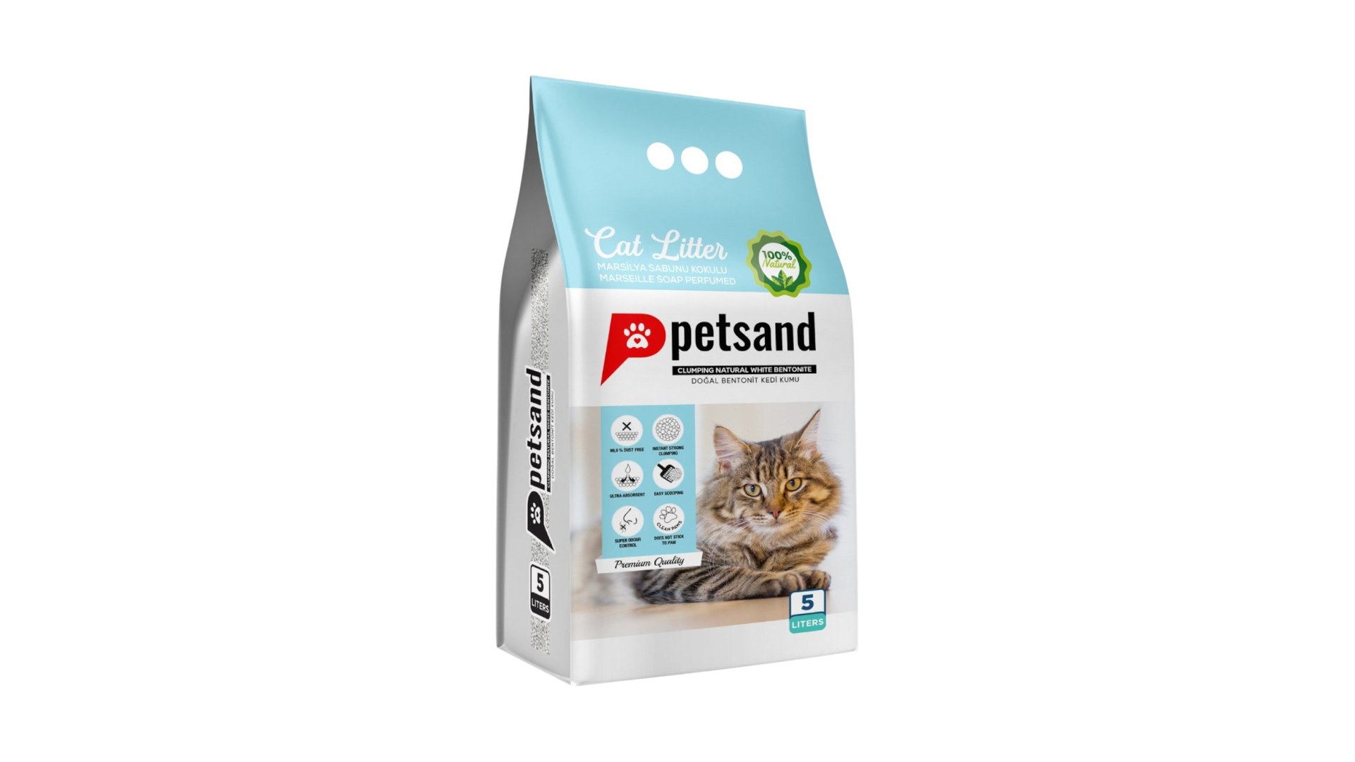 PetSand Marseille Soap 5L