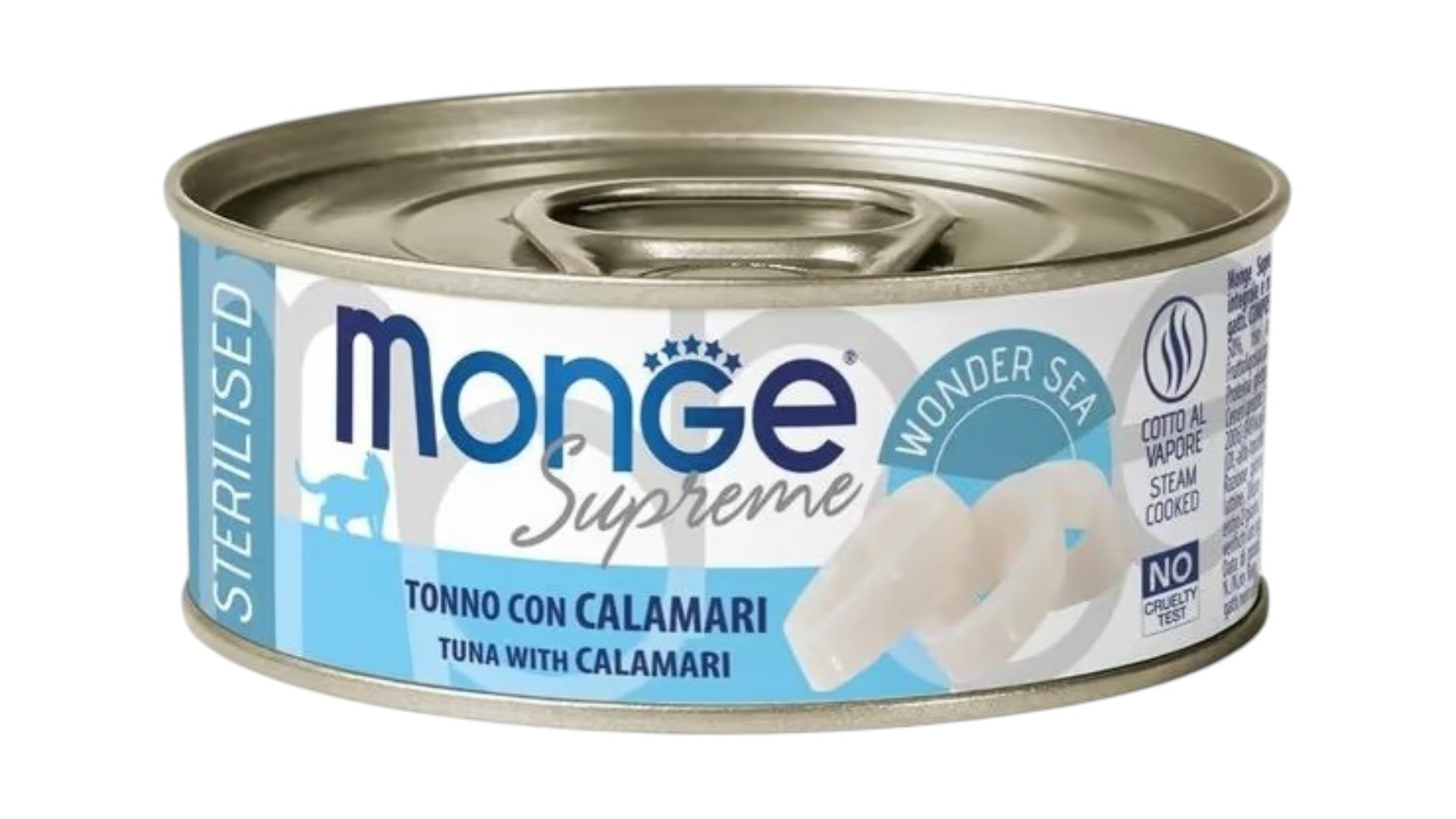 Monge Supreme Sterilised Tuna with Calamari 80g