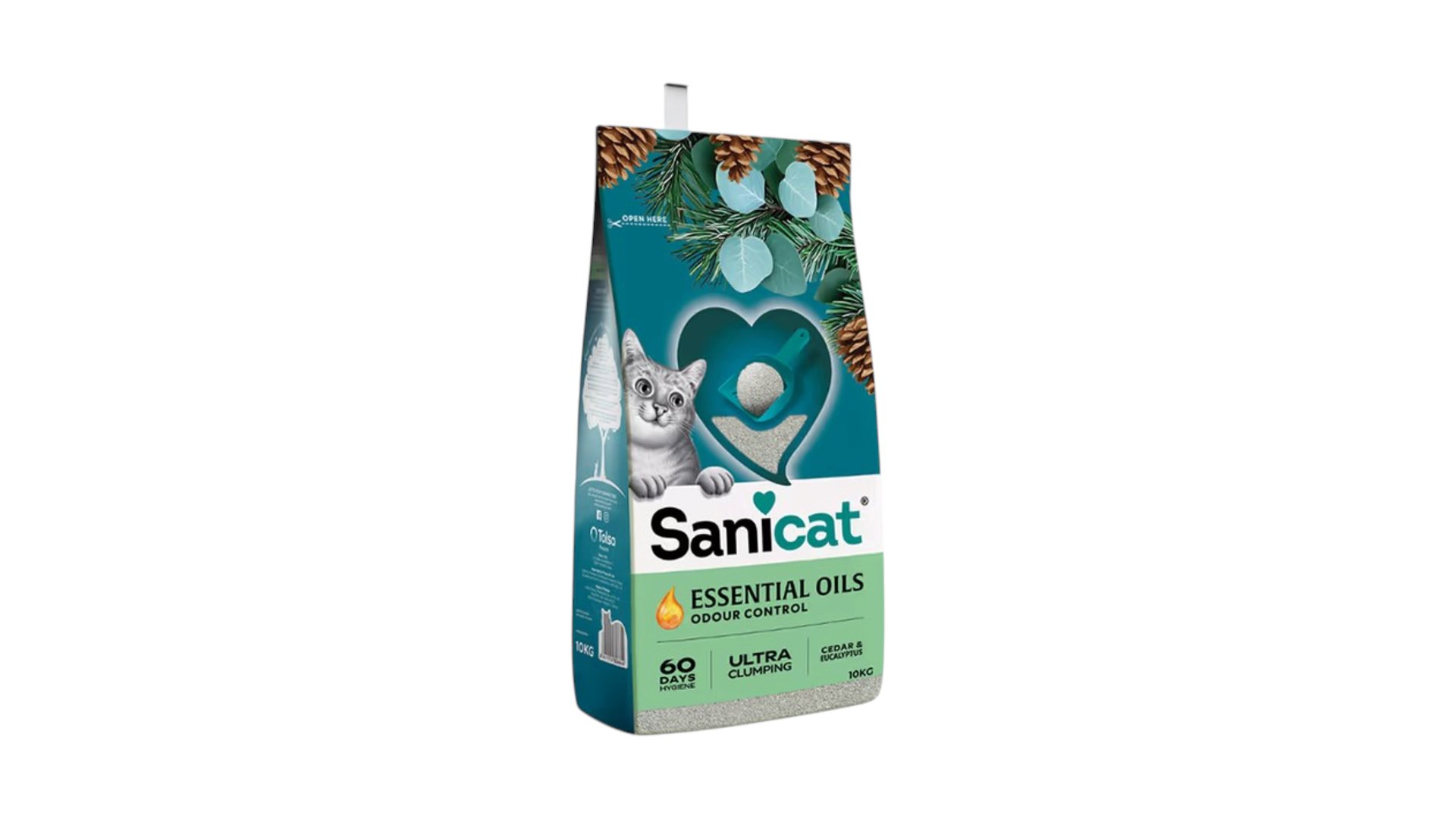 SANICAT Qum Toparlanan Essential Oils Cedar & Eucalyptus 10kg