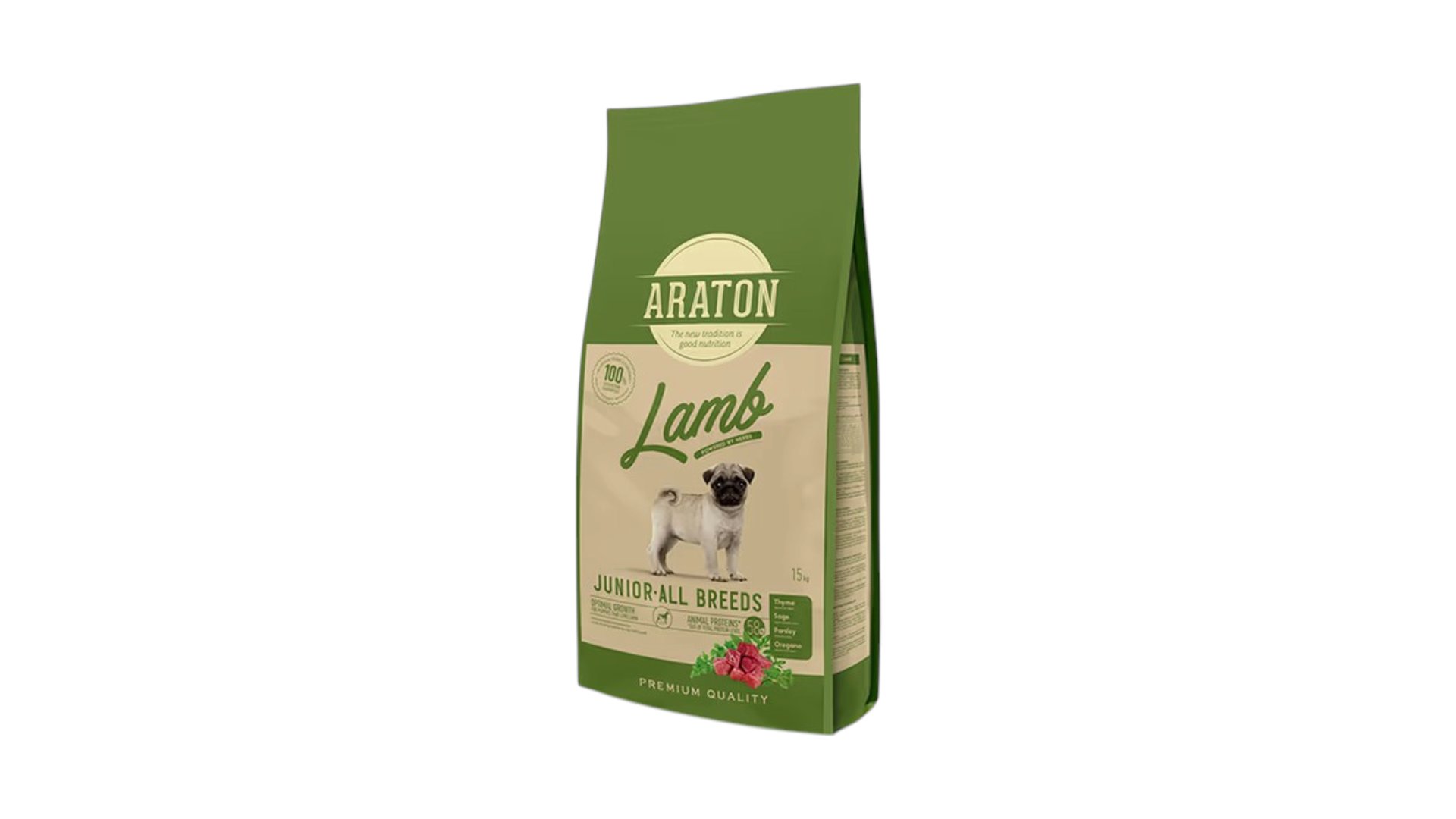 Araton Premium Dog Junior Lamb All Breed. Çəki ilə 1kg
