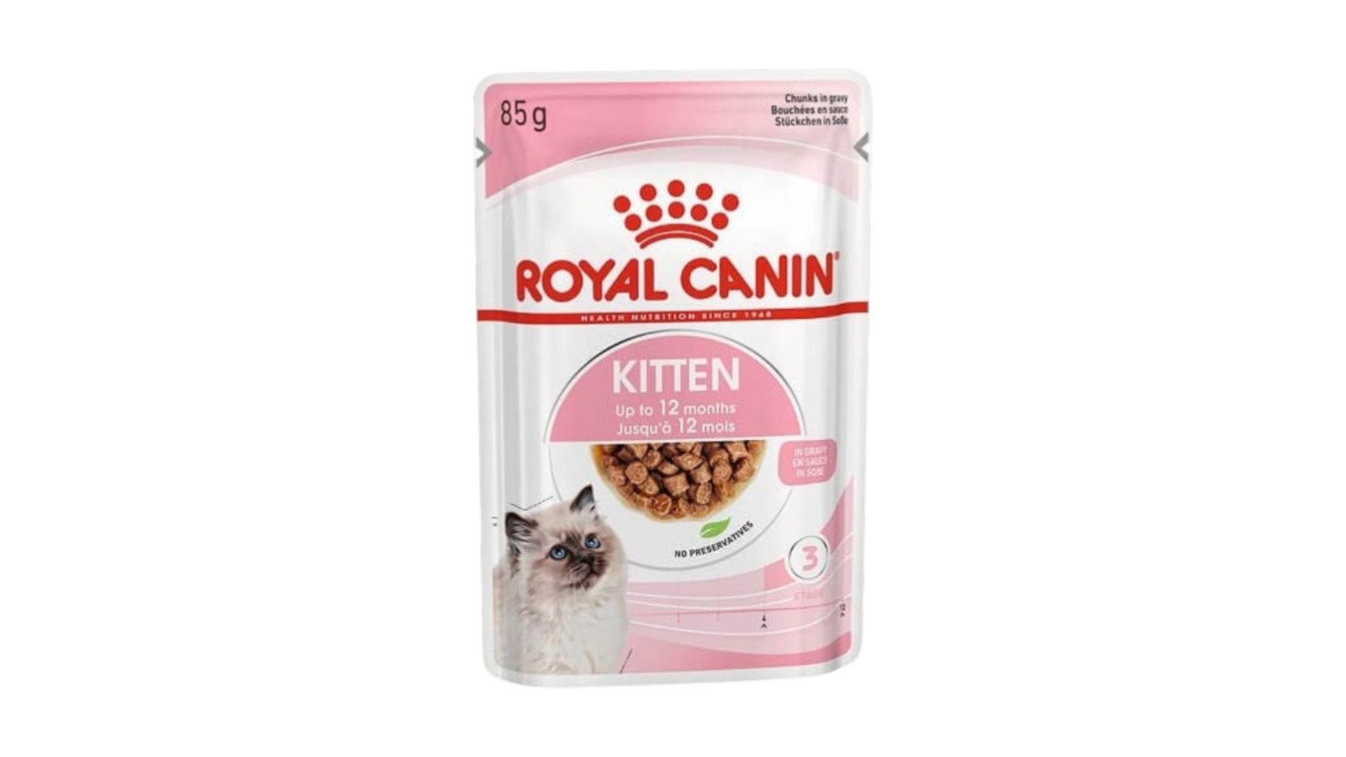 Royal Canin Kitten Bala Pişik Üçün Nəm Yem, Sousda Dilimlər, 85 qr