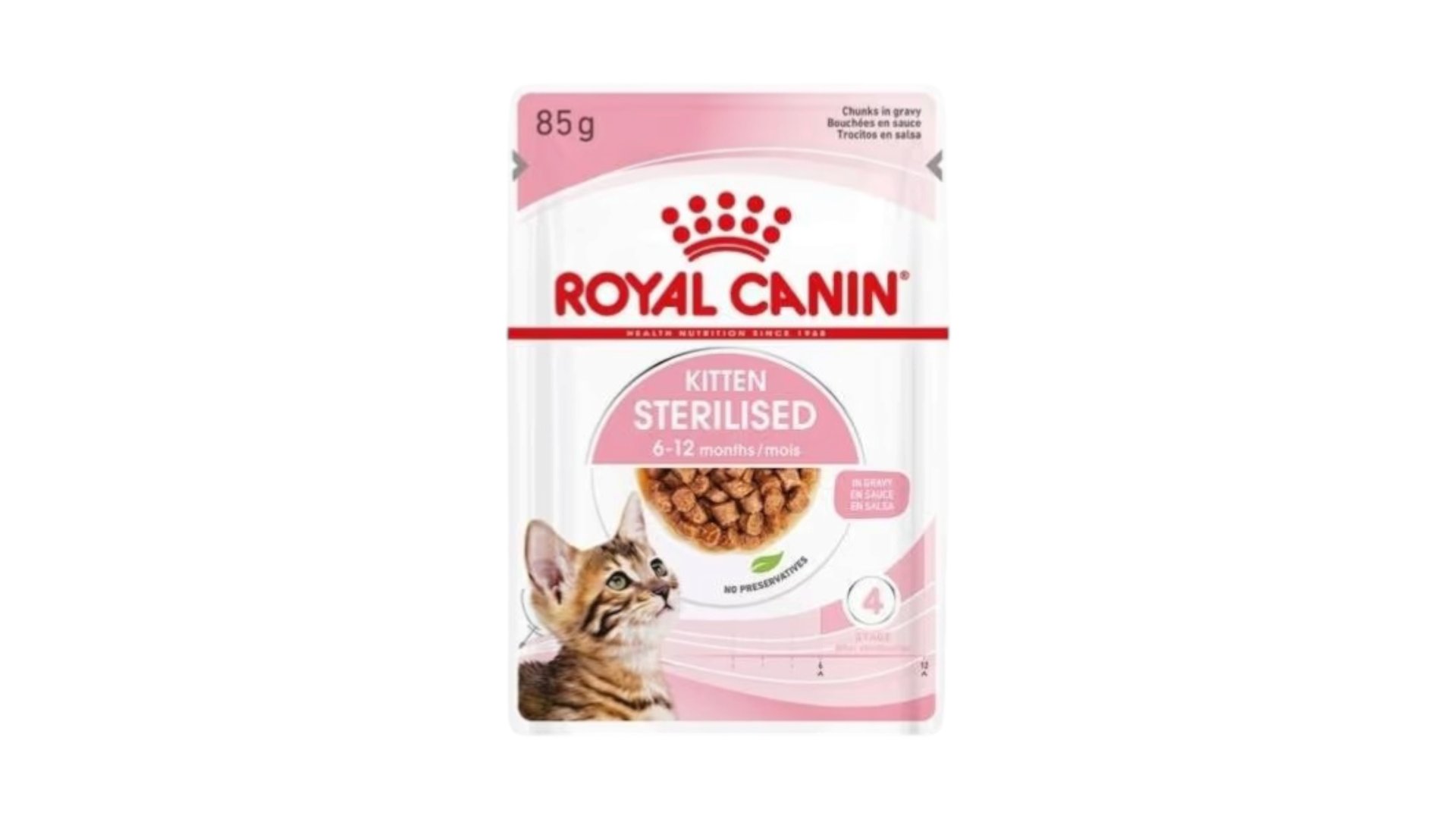 Royal Canin Kitten Sterilised Nəm Yem, Sousda 85 qr
