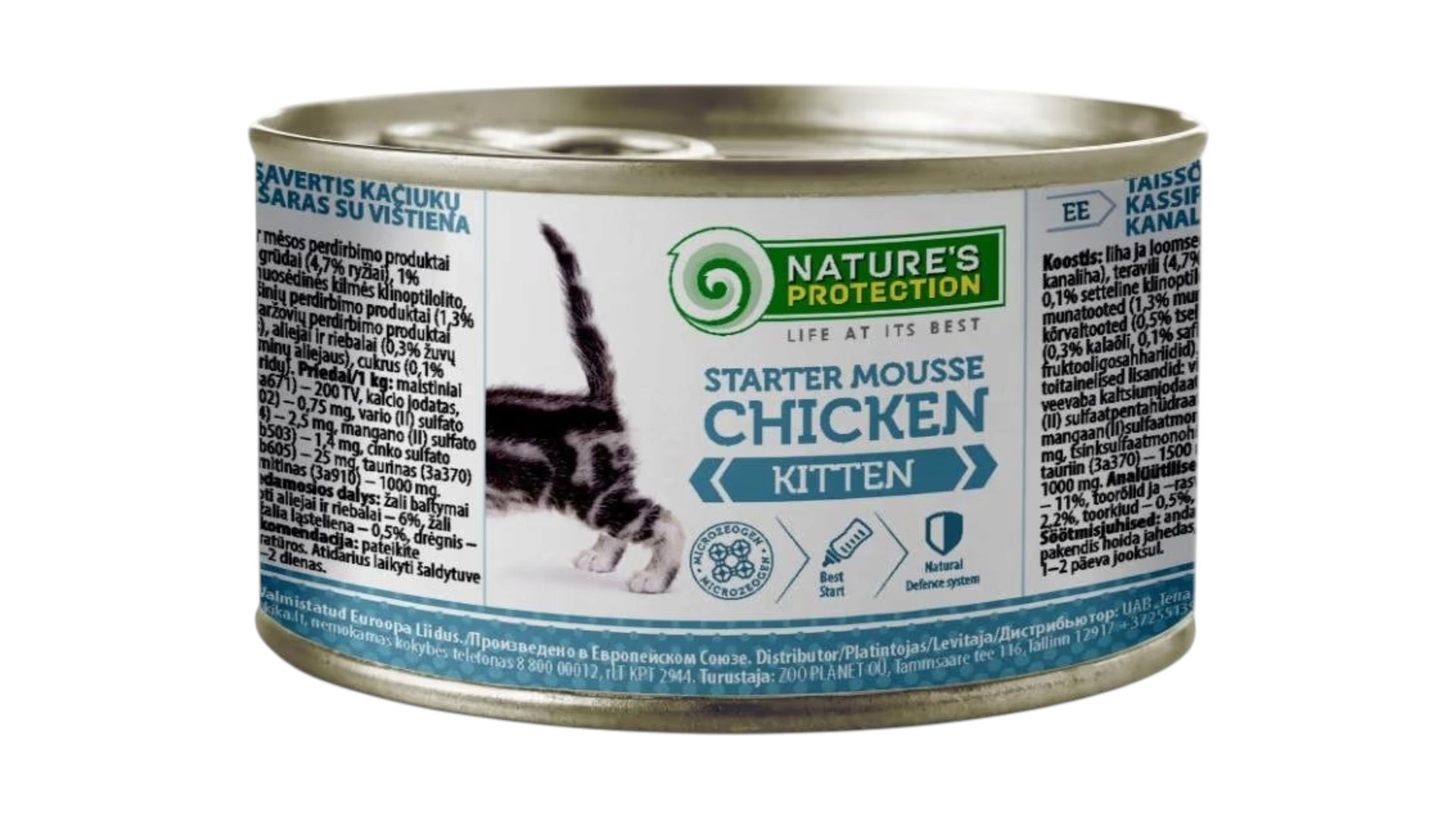 Nature's Protection Kitten Chicken Starter Mousse 200gr