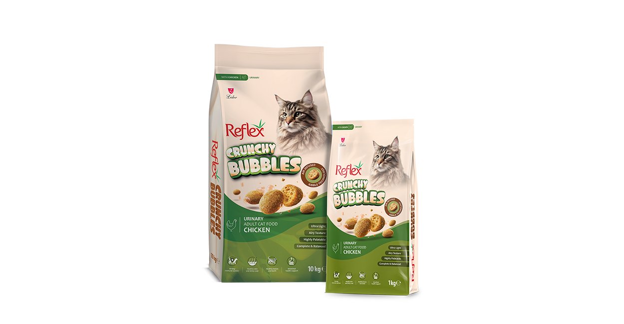 Reflex Crunchy Bubble Urinary Chicken, Çəki ilə 1kg