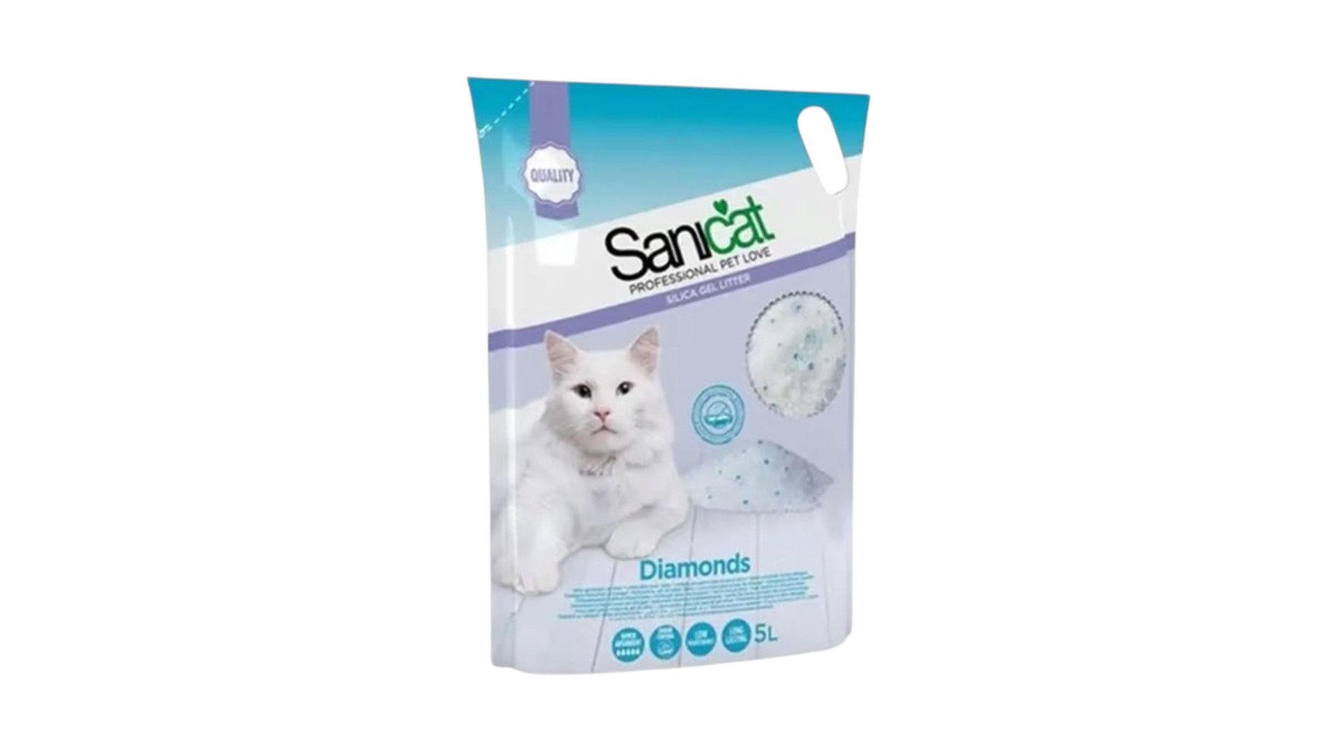 SANICAT Silikon qum Diamonds 5L
