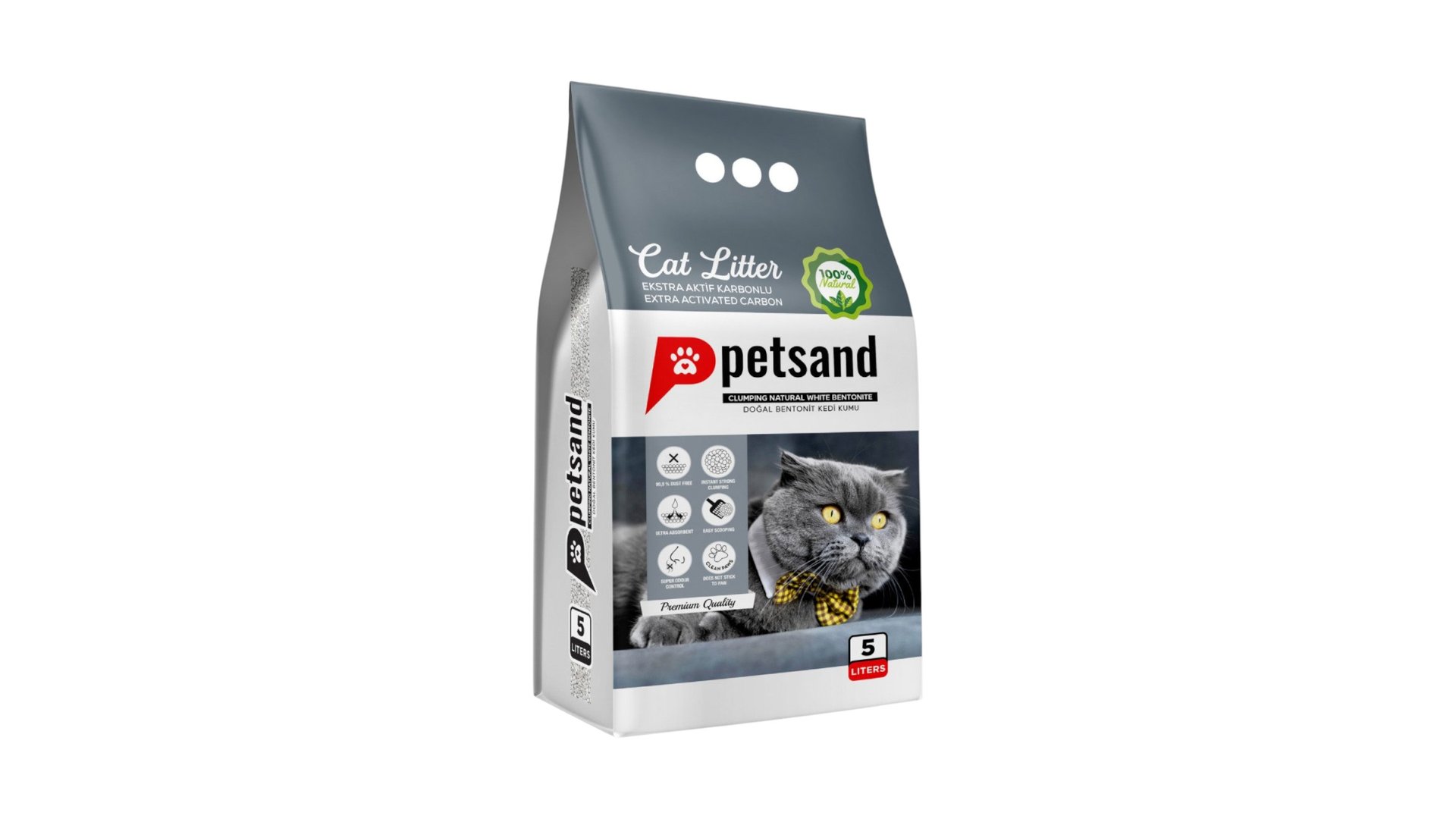 PetSand Extra Activated Carbon 5L