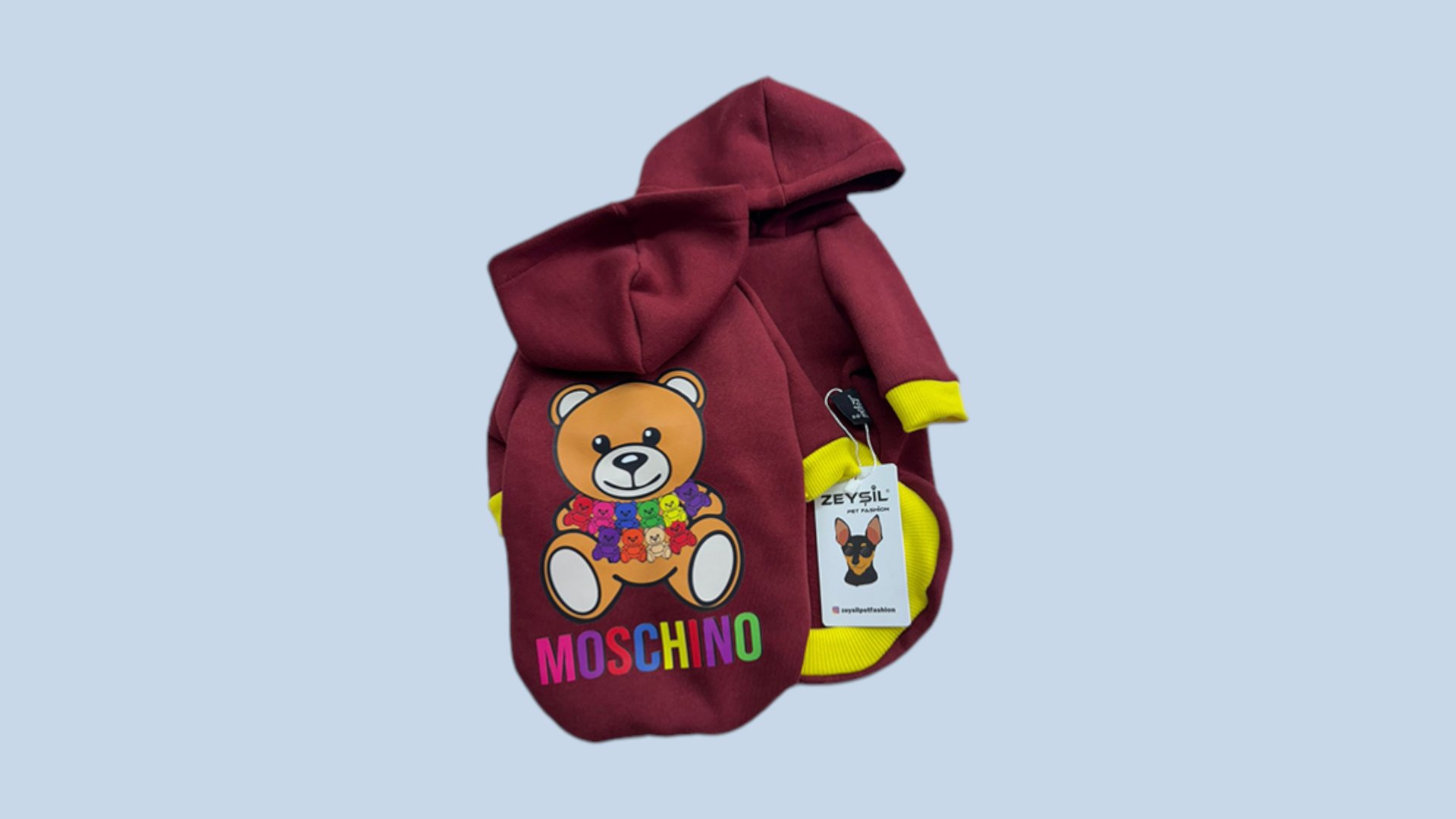 ZEYŞİL PET FASHION MOSCHINO XL SIZE