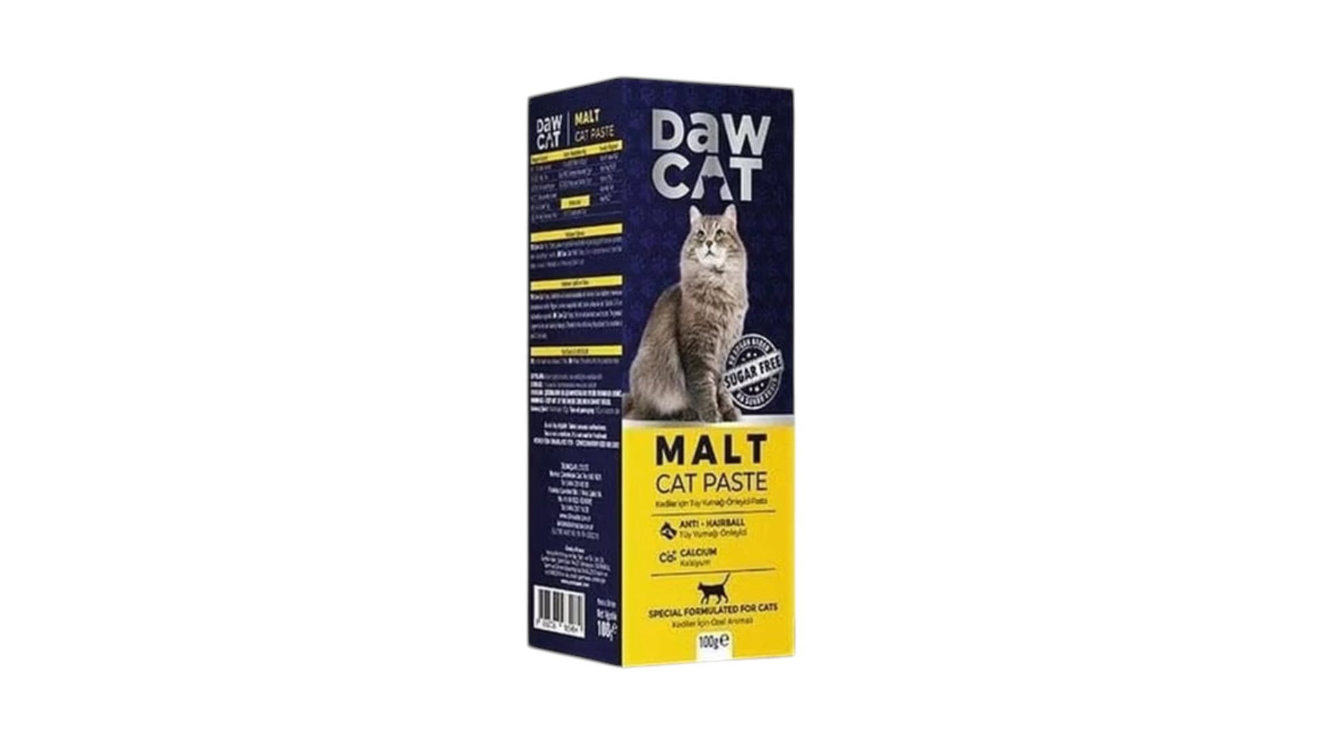Daw Cat Malta Pasta yun çıxarılması üçün 100 qr