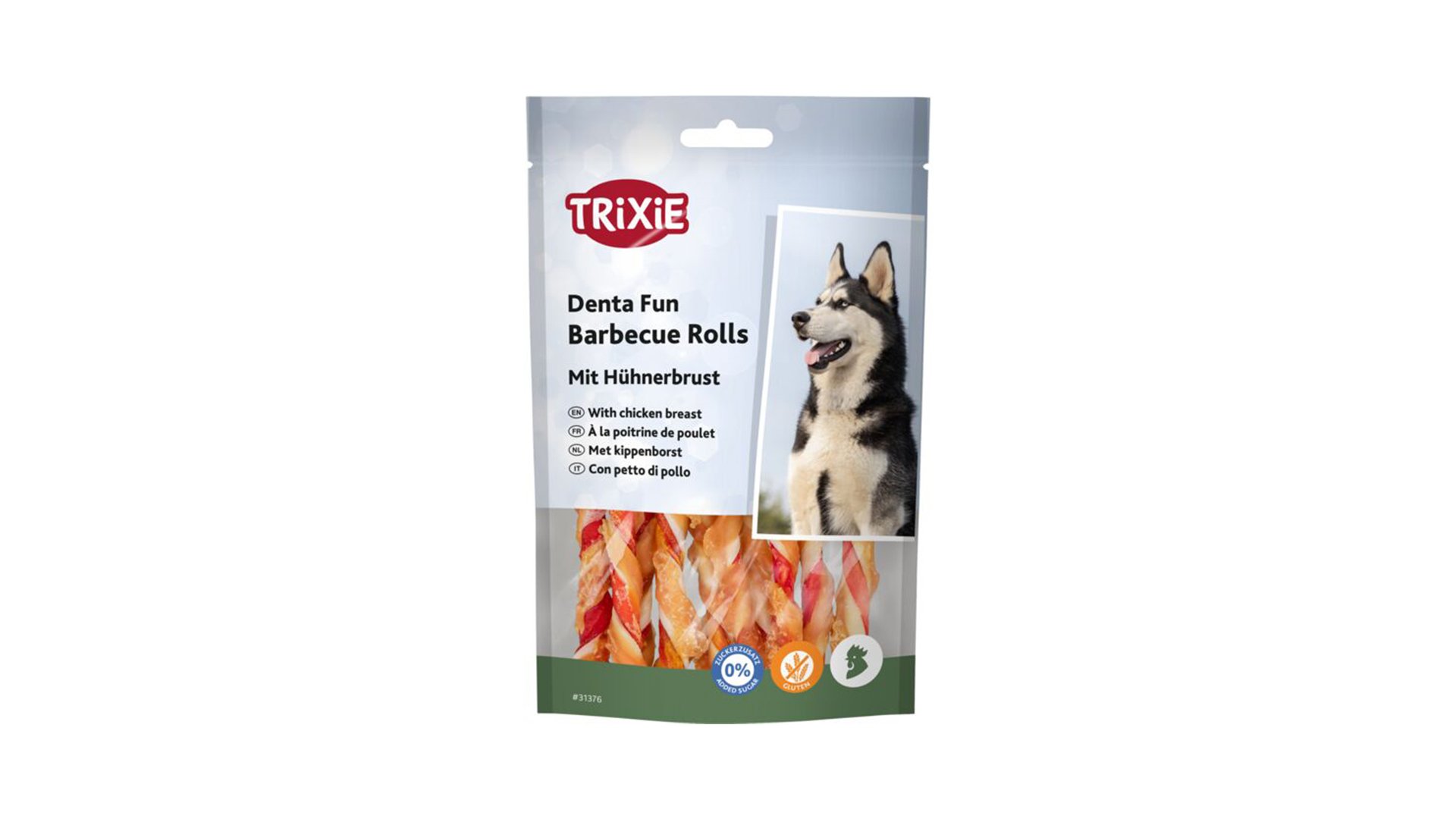 Trixie Denta Fun Barbecue Rolls with Chicken Breast 80gr
