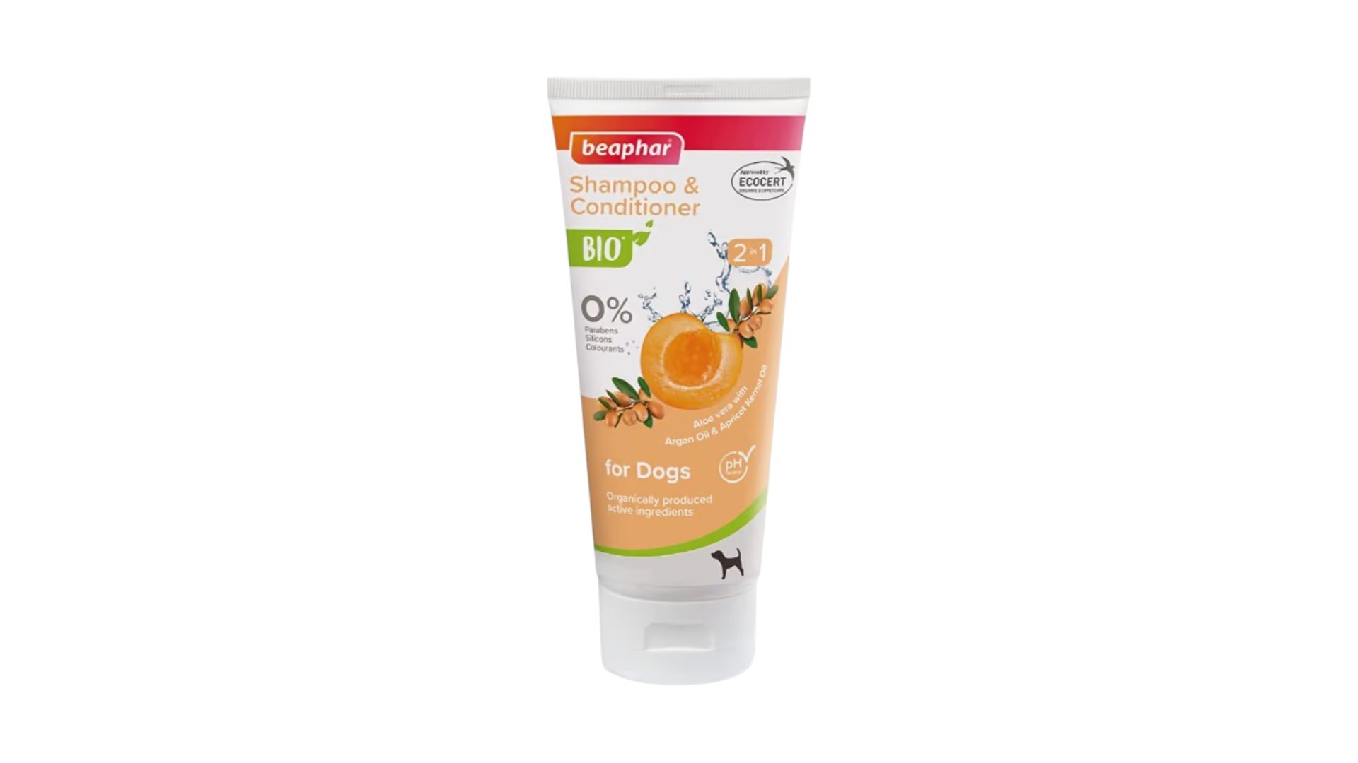 Beaphar 2in1 Bio Shampoo&Condotioner for Dogs with Argan oil and Apricot Kernel Oil 200ml