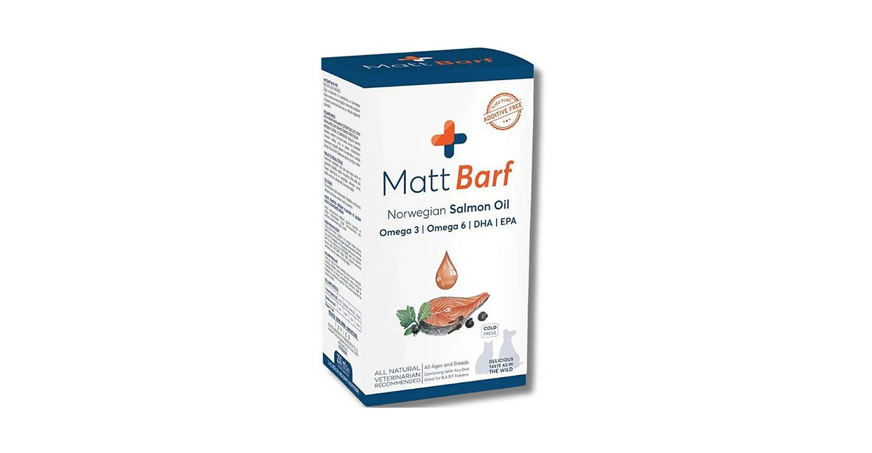 Matt Barf Pişiklər və İtlər için Balıq yağı 250 ML